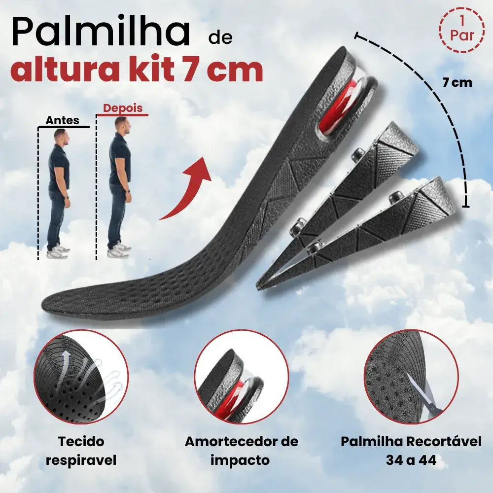 Palmilha de Altura Ortopédica