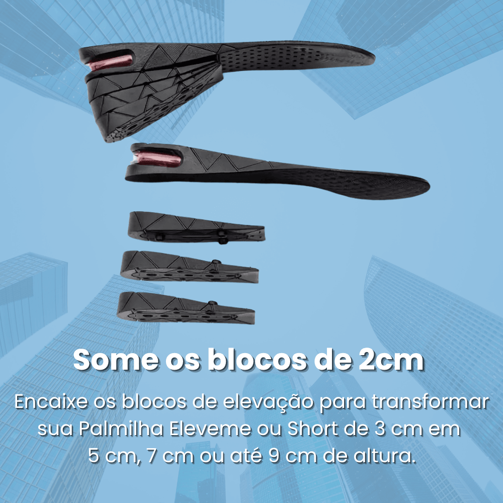 Bloco  para palmilha de altura Eleveme