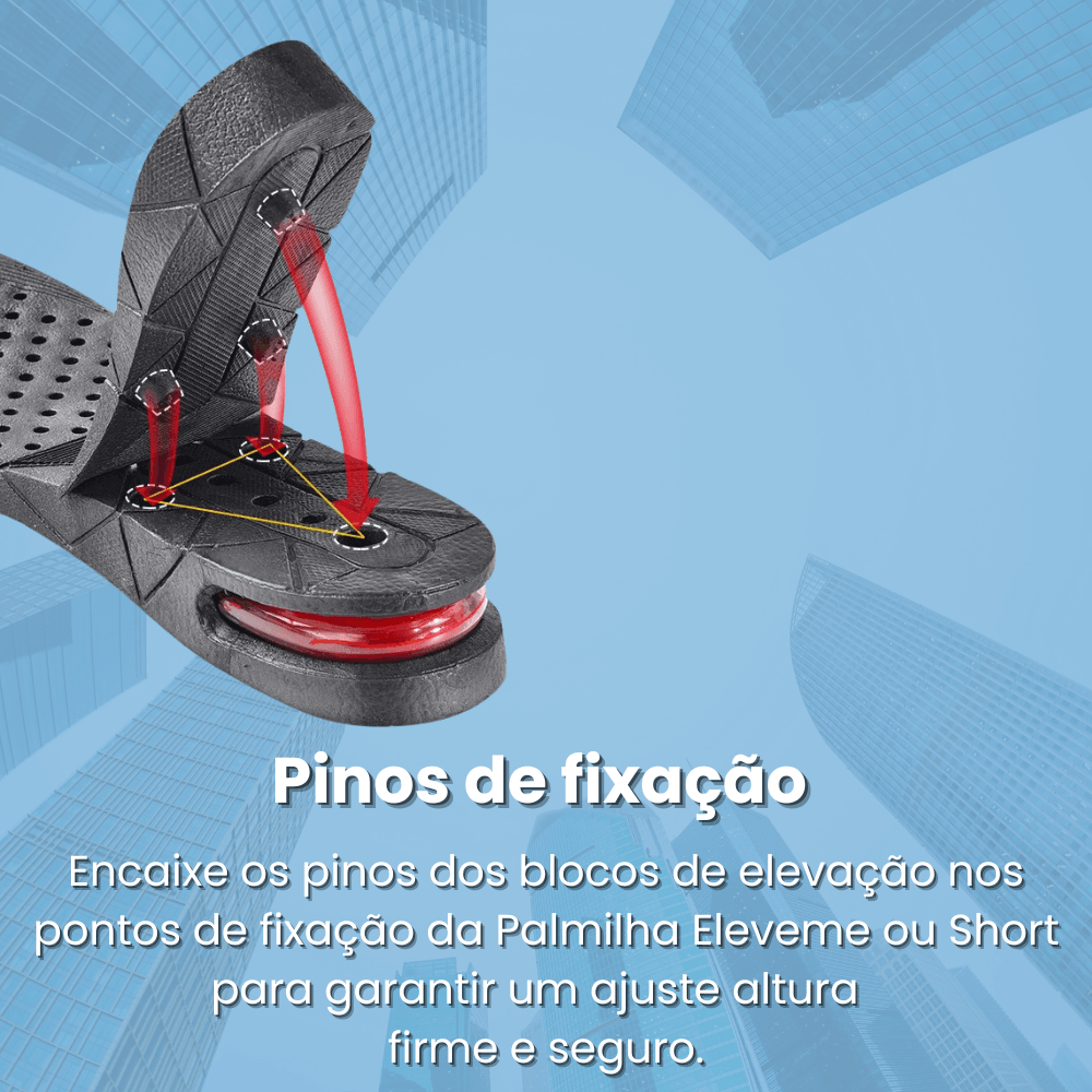 Bloco para palmilha de altura Eleveme