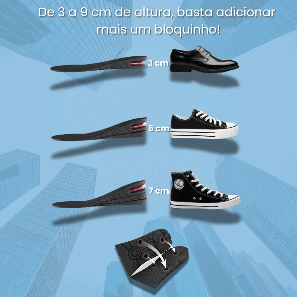 Palmilha de Altura Ortopédica Eleveme