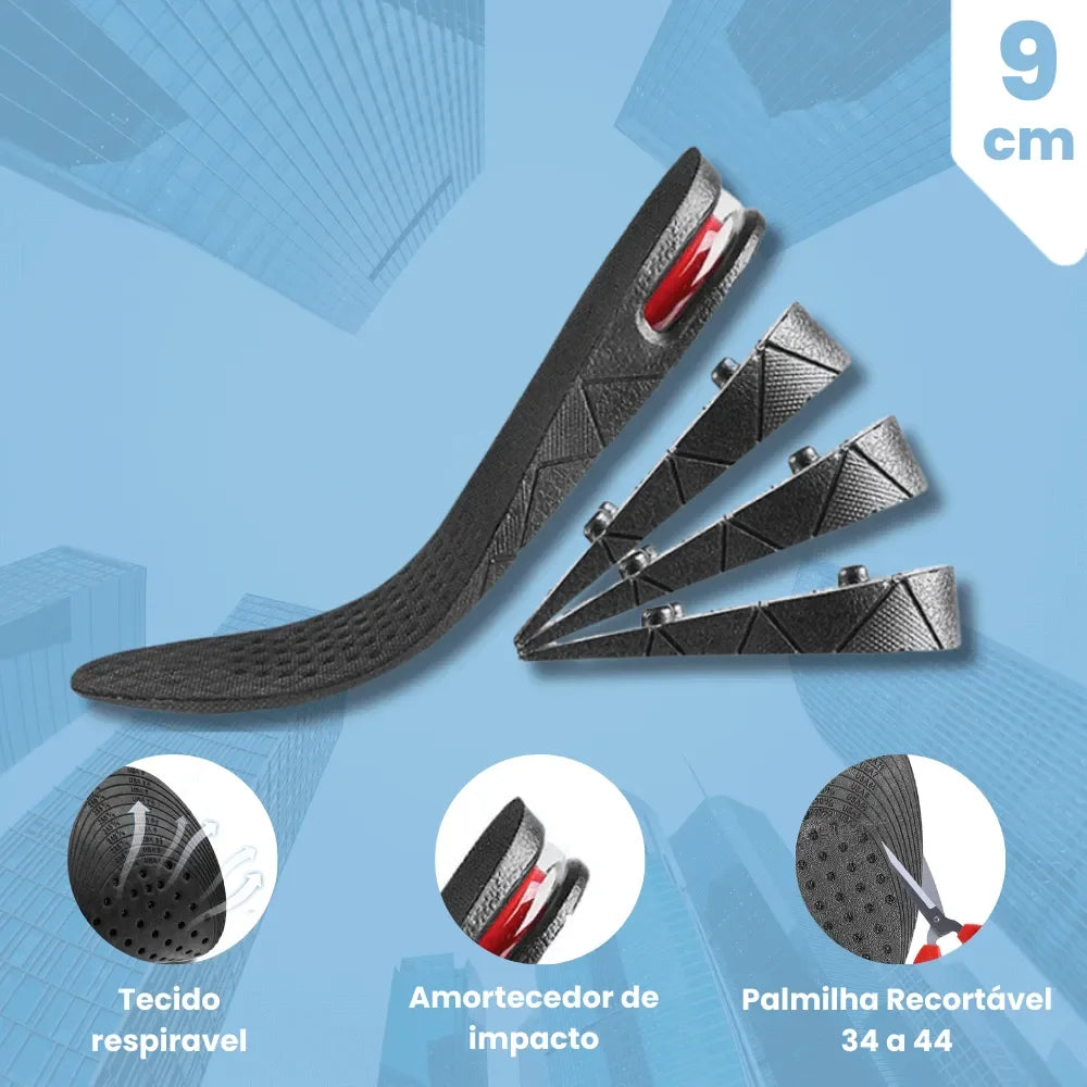 Palmilha de Altura Ortopédica Eleveme 9 cm 