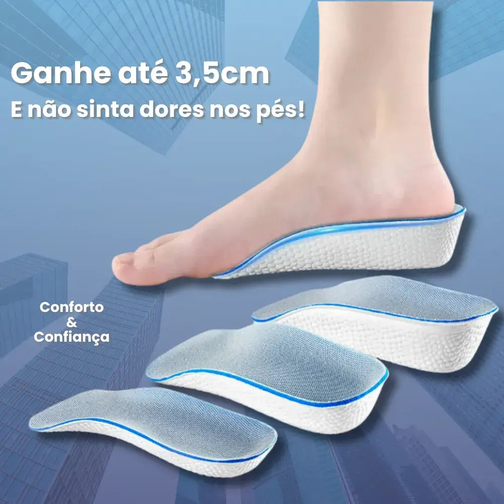 Palmilha de Altura Ortopedica Eleveme Bubble