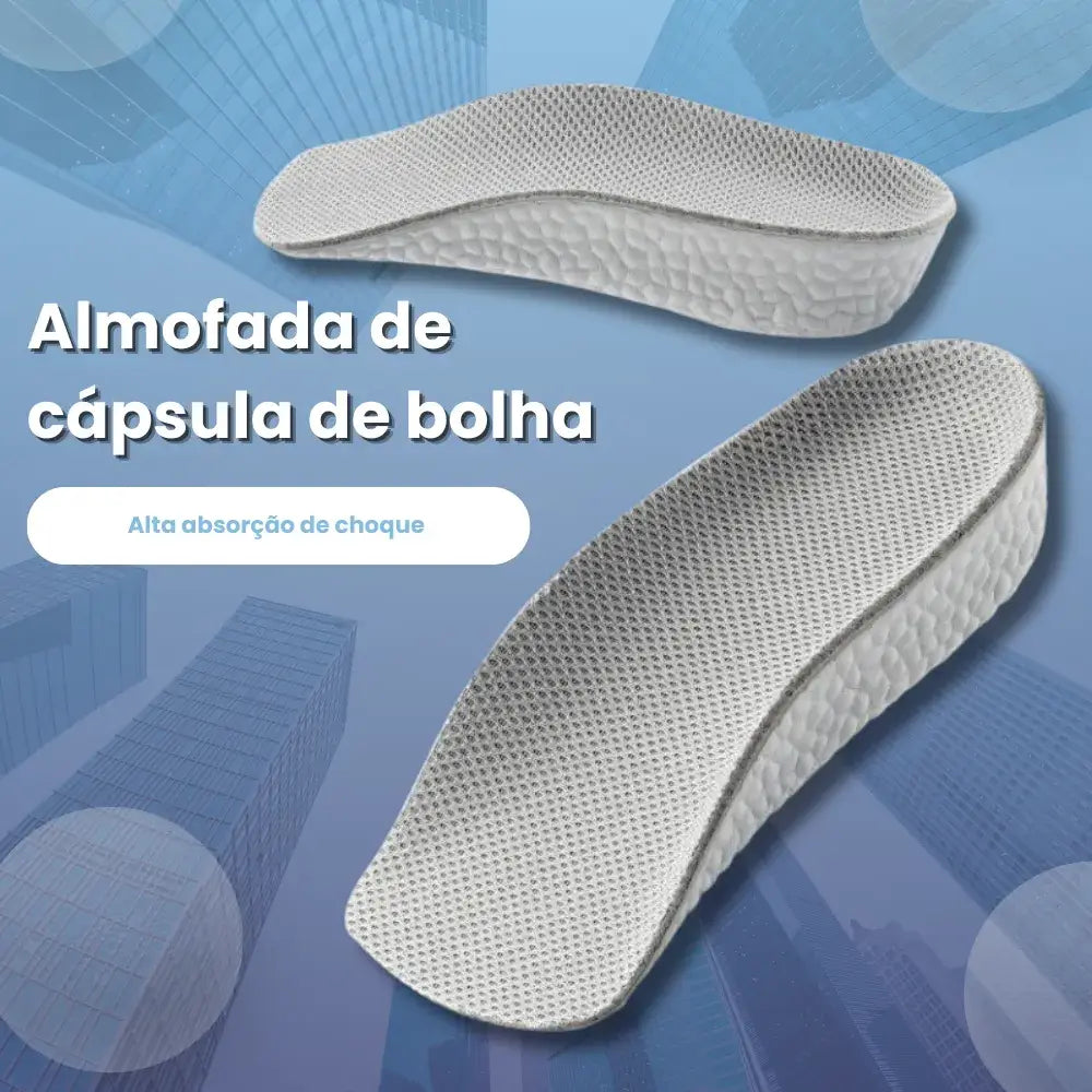 Palmilha de Altura Ortopedica Eleveme Bubble