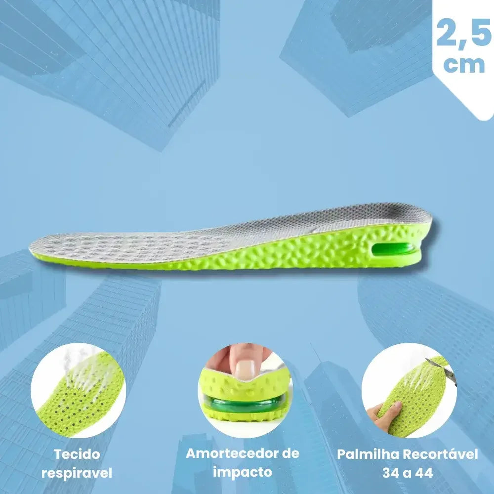Palmilha de Altura Ortopedica Eleveme Confort 