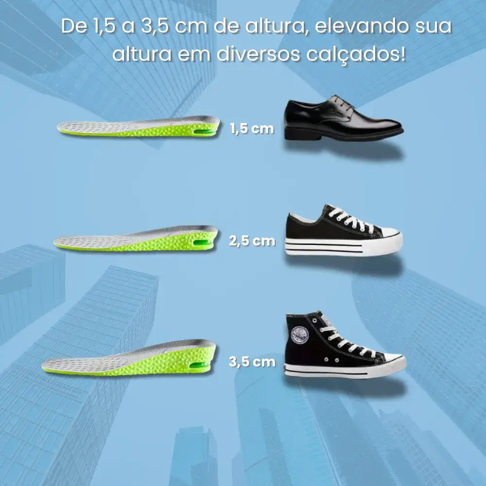Palmilha de Altura Ortopedica Eleveme Confort