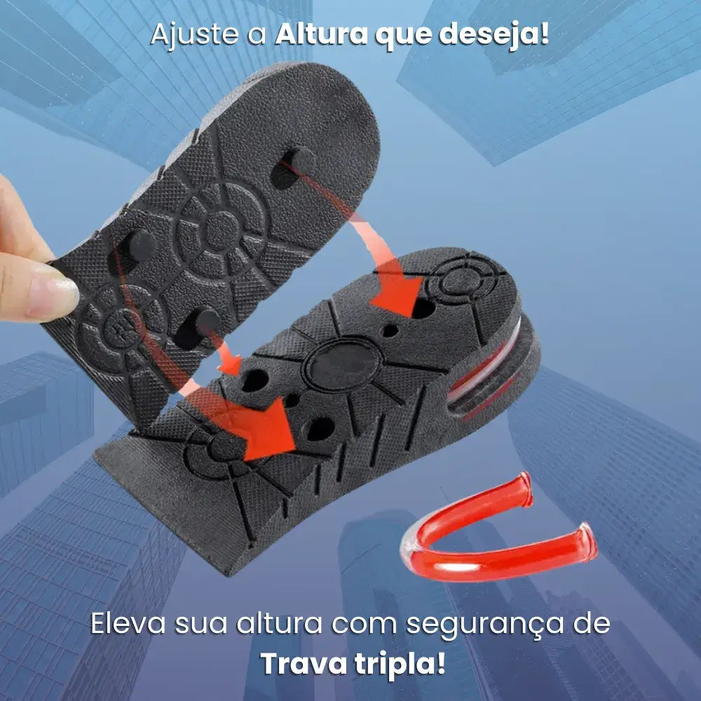 Palmilha de Altura Ortopedica Eleveme Short