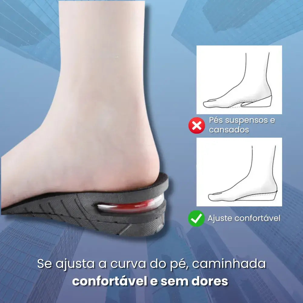 Palmilha de Altura Ortopedica Eleveme Short