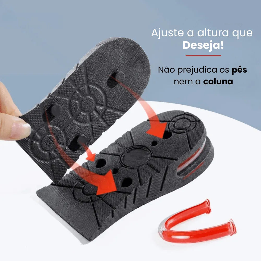 Palmilha de altura ortopédica Aumento de altura