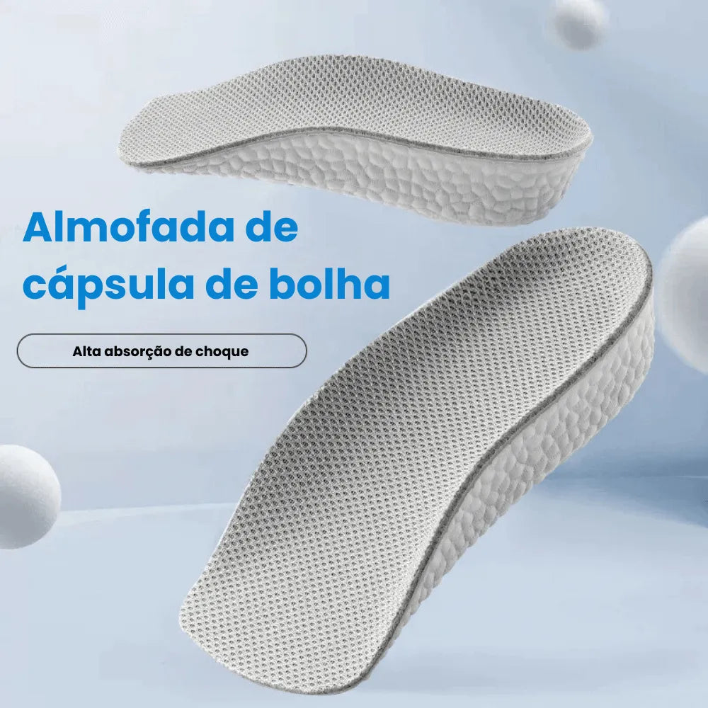 Palmilha de altura ortopédica Aumento de altura