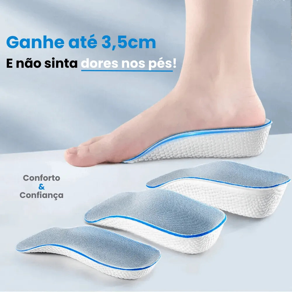 Palmilha de altura ortopédica Aumento de altura